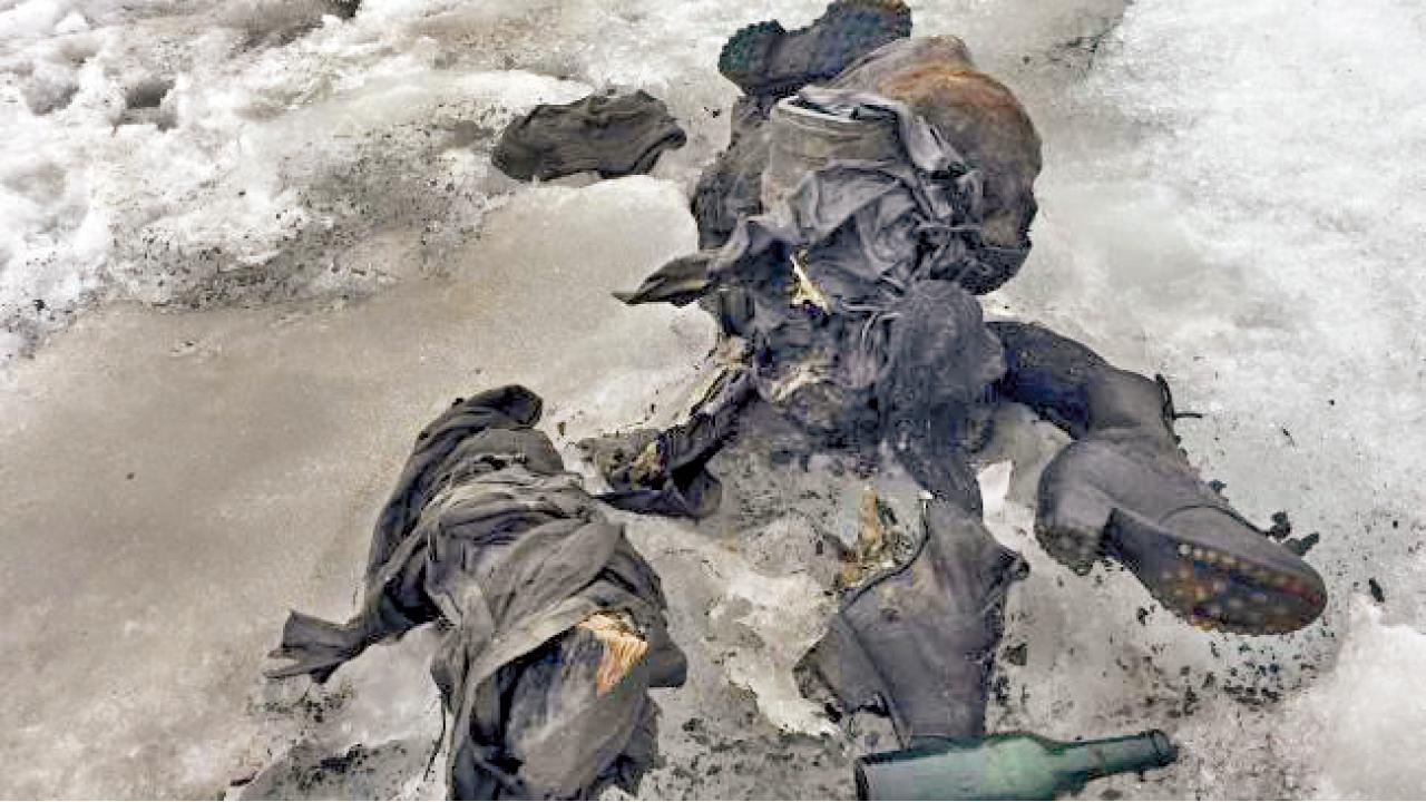 失蹤夫婦冰封雪山75年尋回