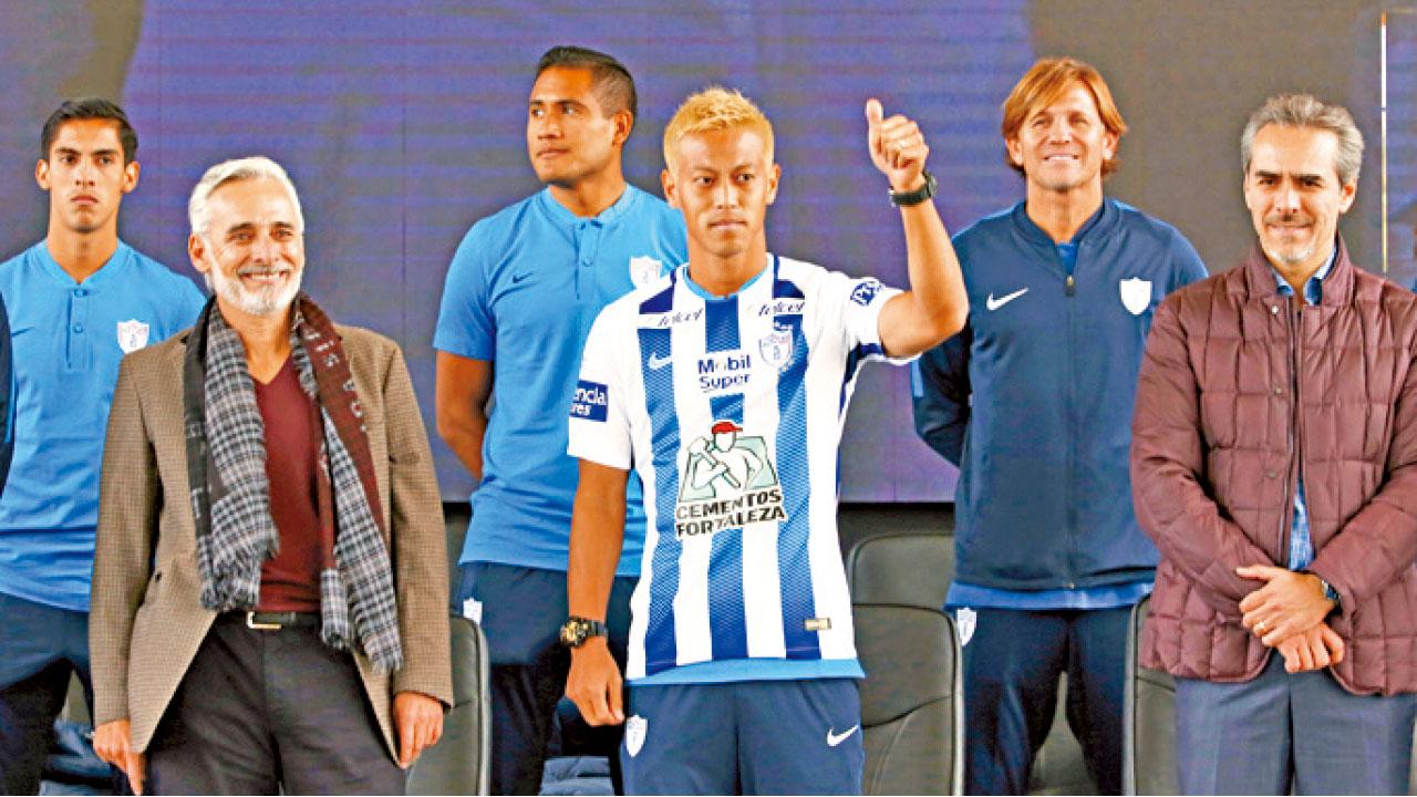 本田圭佑為挑戰自己踢墨超