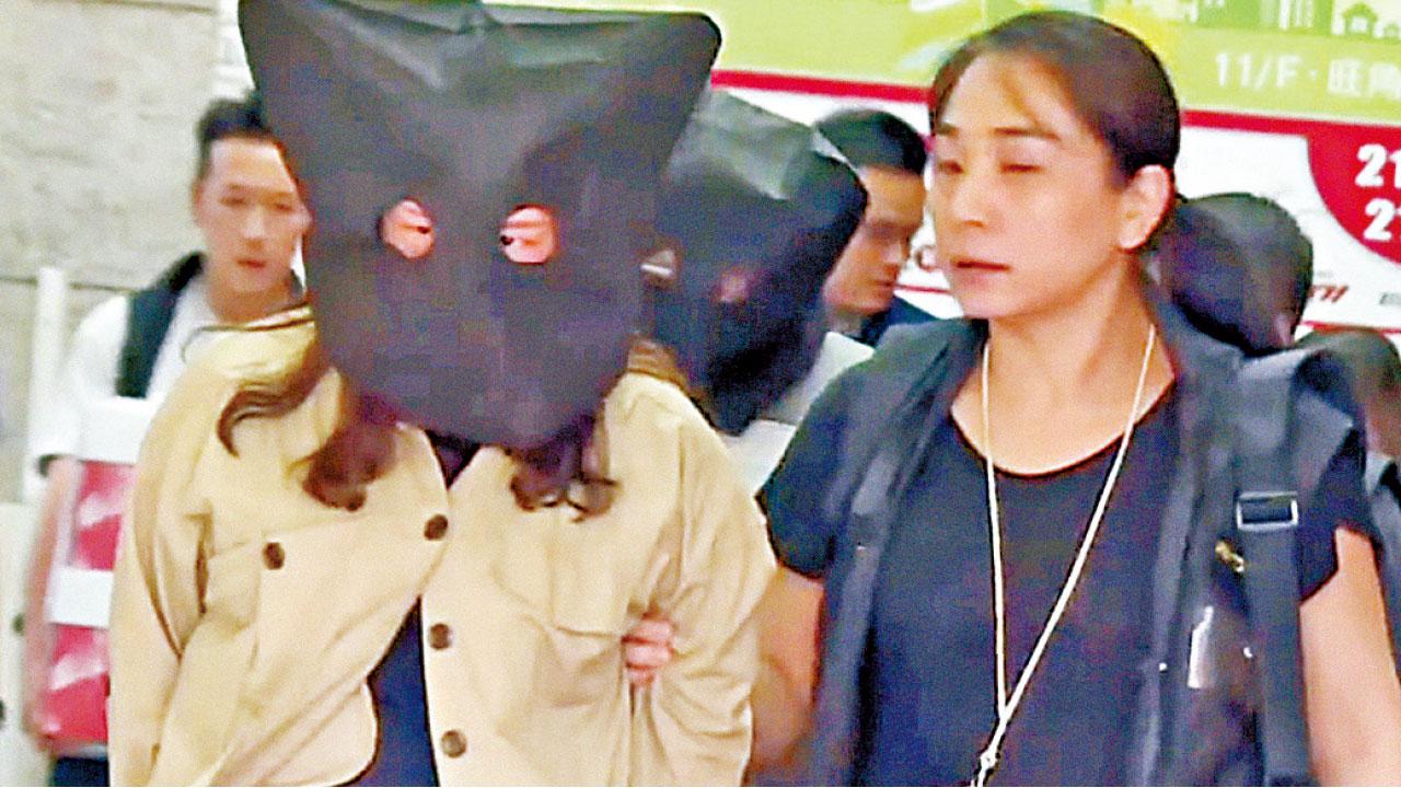 淋紅油電話恐嚇收數 5人涉刑毀恐嚇被捕