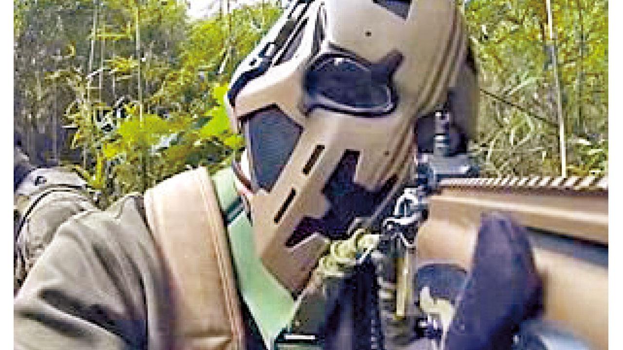 星戰頭盔打真軍