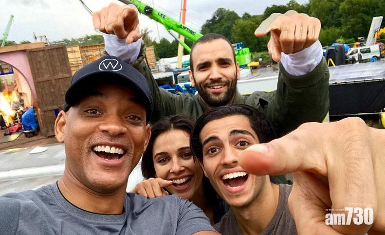 韋史密夫為真人版《阿拉丁》開工