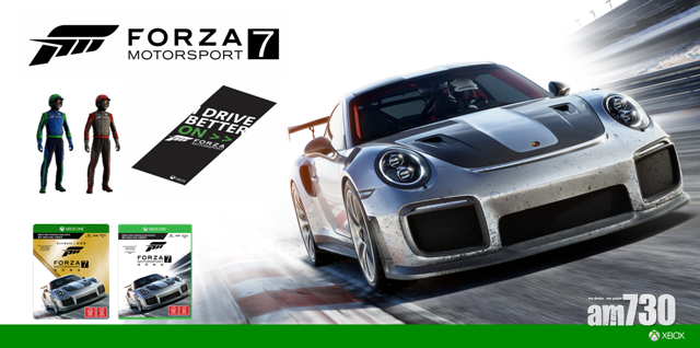 《Forza Motorsport 7》10月3日開動 下周二率先免費試玩