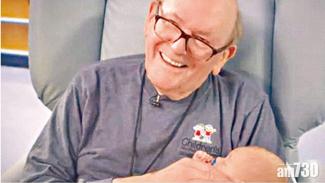 善心翁被譽「ICU早產嬰爺爺」