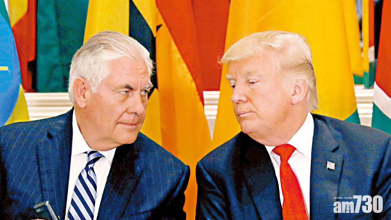 傳罵特朗普「低能」 國務卿拒認欲劈炮