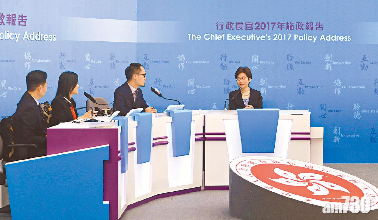 市民關注民生議題  施政報告評分回歸後第三高