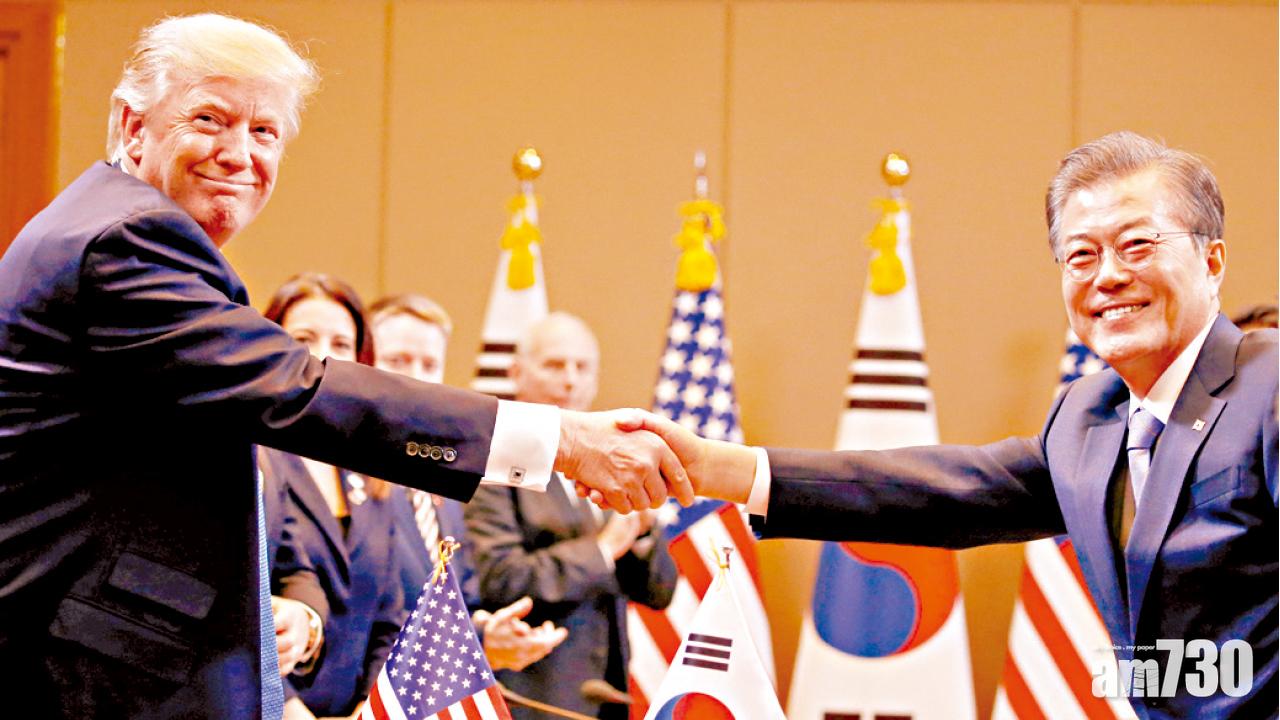 警告美軍艦抵門前  特朗普籲北韓談判結束對峙