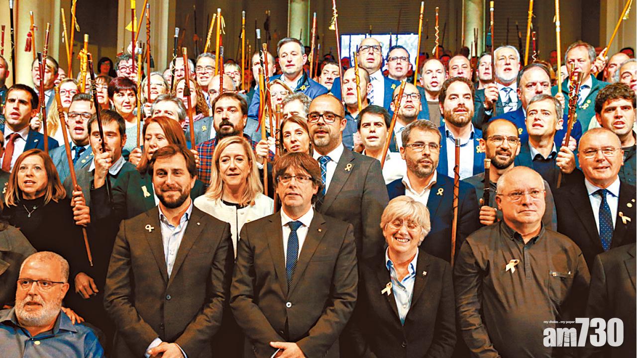 200加泰市長聲援普伊格蒙特