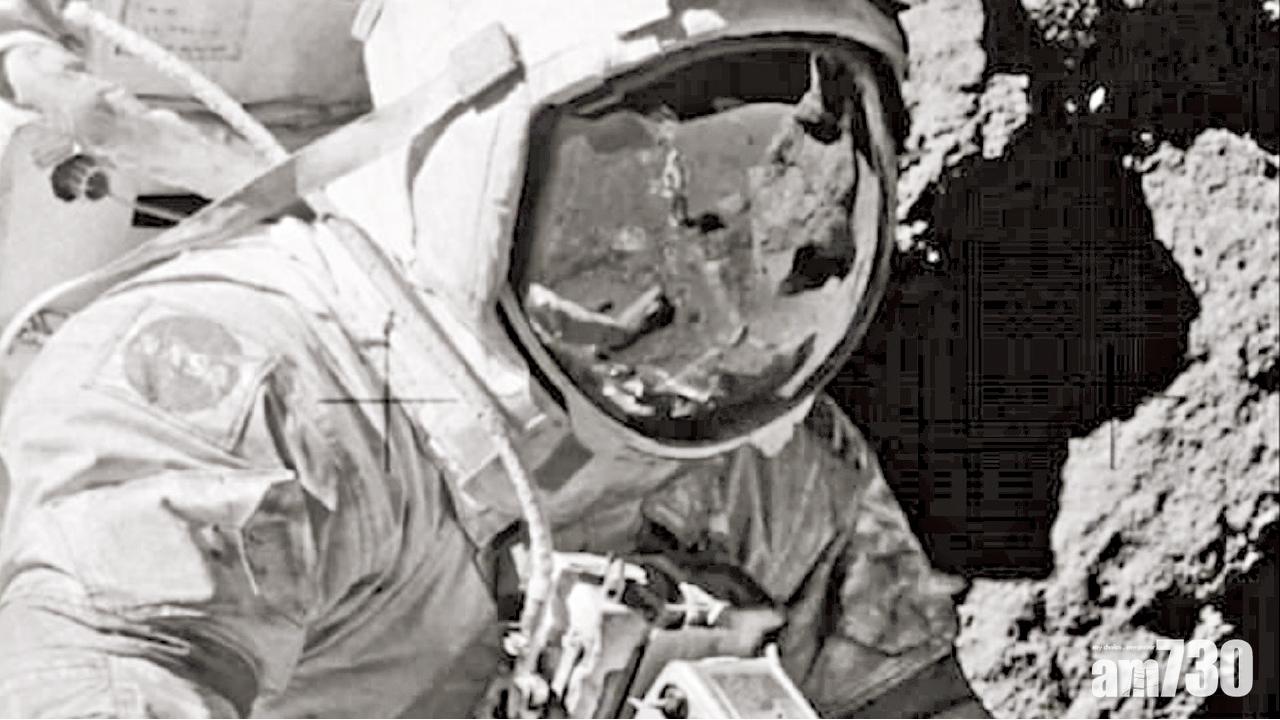 登月片段傳現  背心神秘人