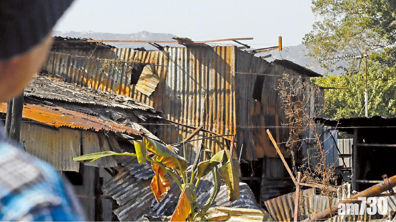 天水圍火燒鐵皮屋夫婦慘死  前租客涉縱火被捕