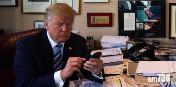 特朗普日看8小時電視  飲12罐可樂 