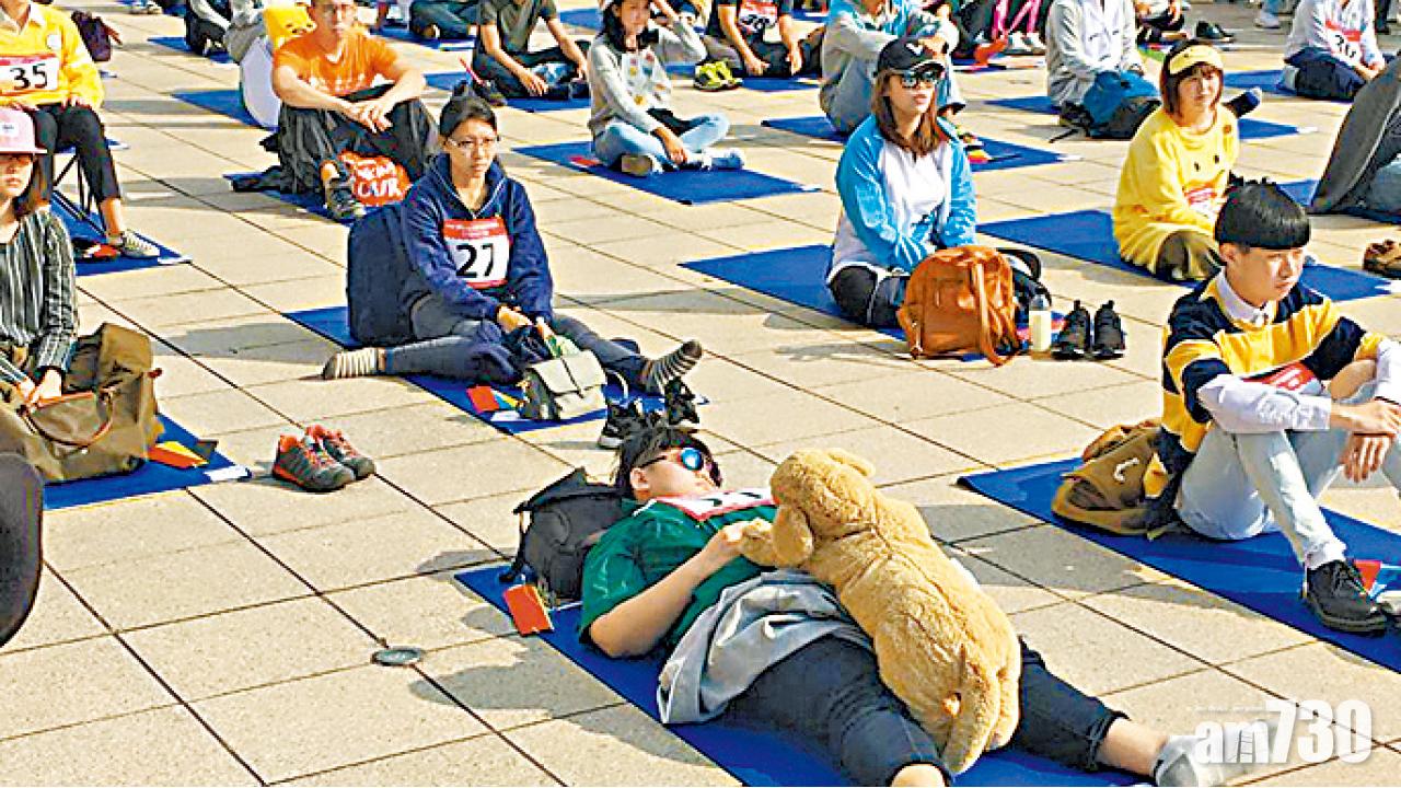 台發呆比賽 科大生奪冠