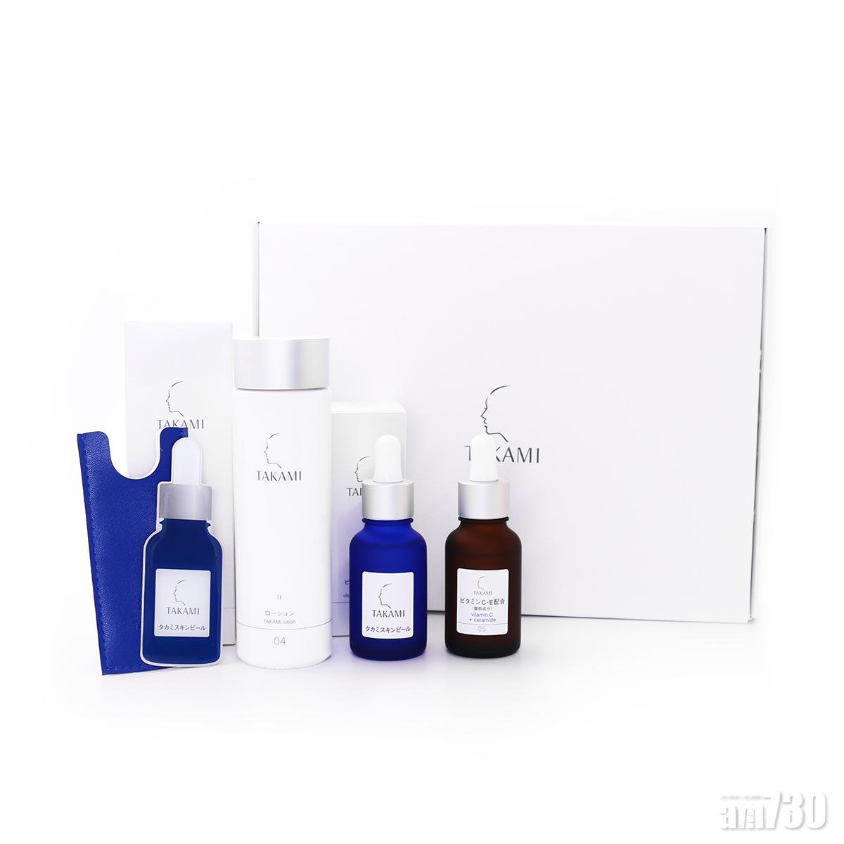 一次過重整角質、滋潤美肌 TAKAMI節日護膚套裝