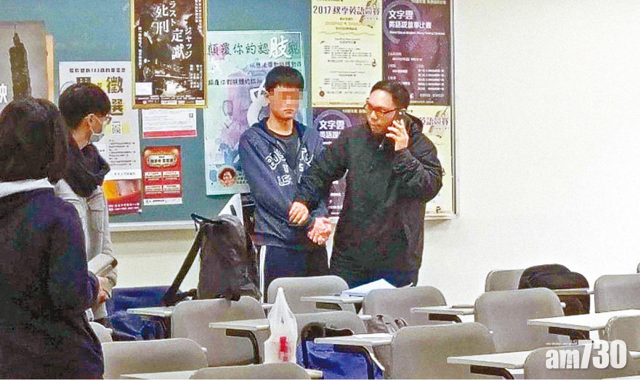 求愛不遂苦纏  台男大生割傷學妹頸