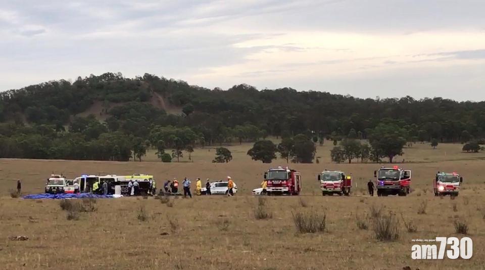 澳洲熱氣球撞叢林墜毀6人受傷