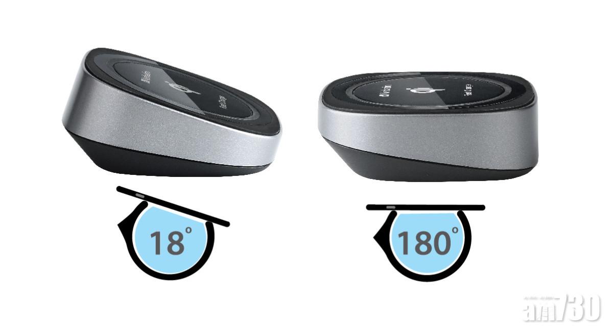 Verbatim 10W雙角度Qi快充無線充電器