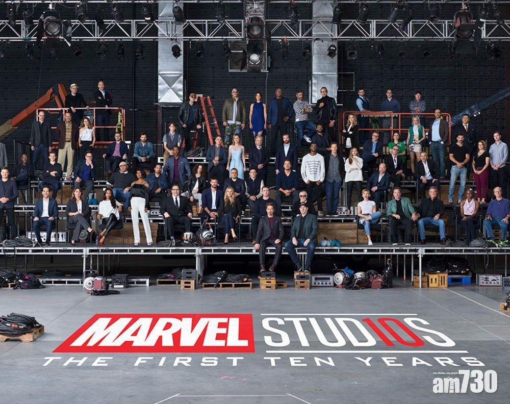 【有片】Marvel超級英雄大合照慶祝十周年