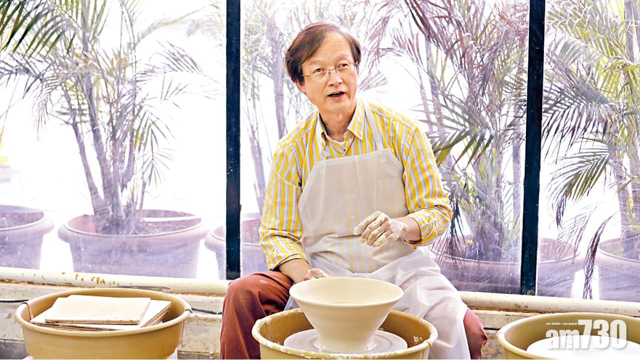 親手製作扇畫陶器 火炭藝術工作室月底開放