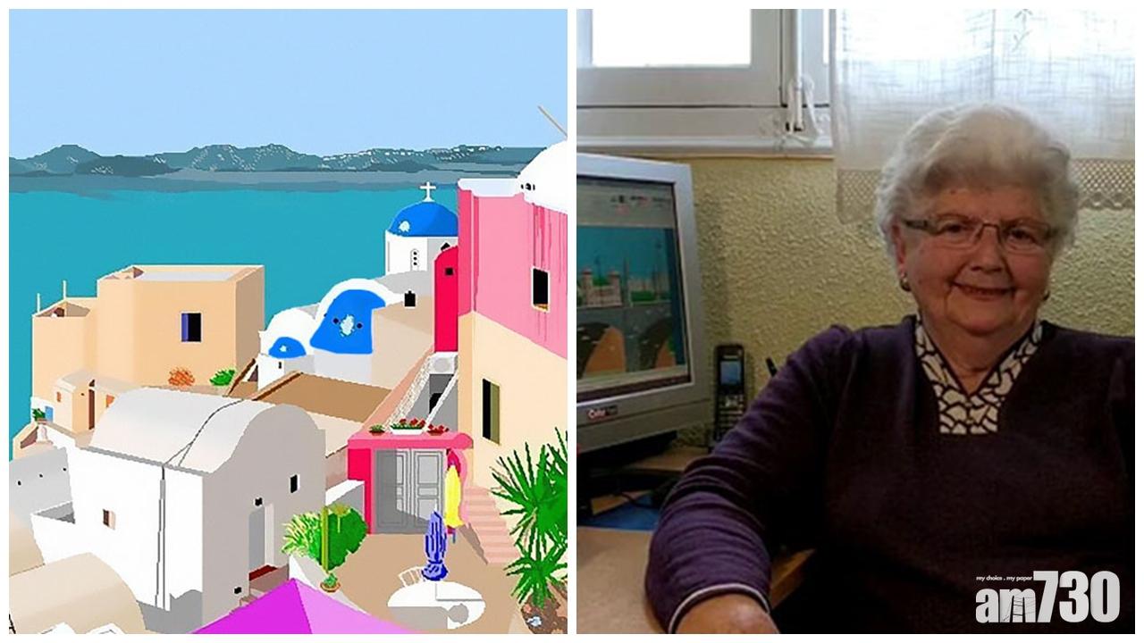 【IG擁13萬粉】87歲婆婆用小畫家畫出驚人神作