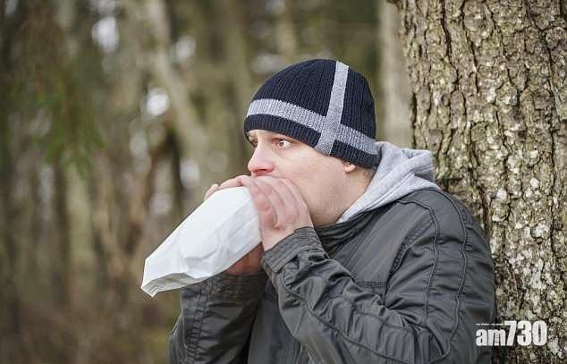 吹脹紙袋解嗝窘