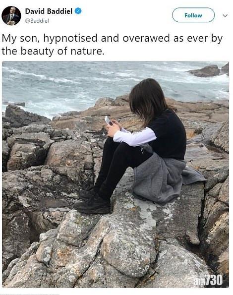 【父母嘆息】自然美景在前 子女只顧當低頭族