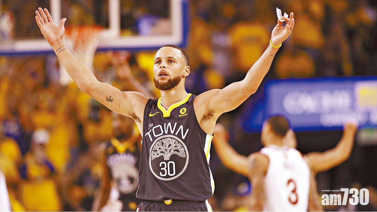 居里轟9個3分球 勇士大勝騎士