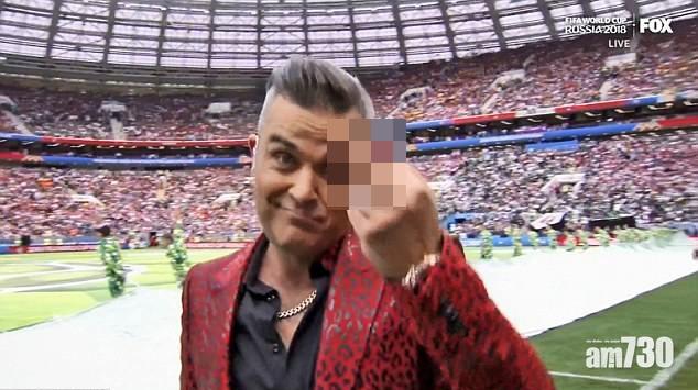 【有名你叫】壞孩子Robbie Williams揭幕禮豎中指或已犯法