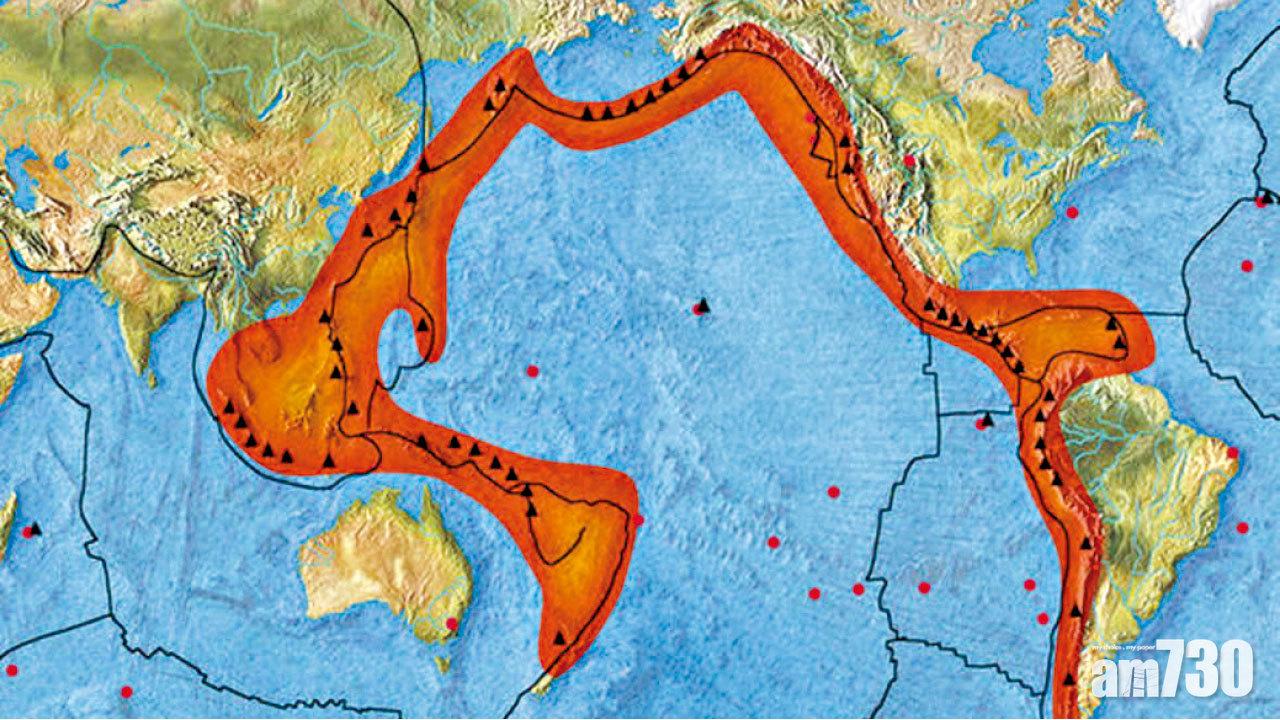 日本位處「火環帶」致天災頻繁