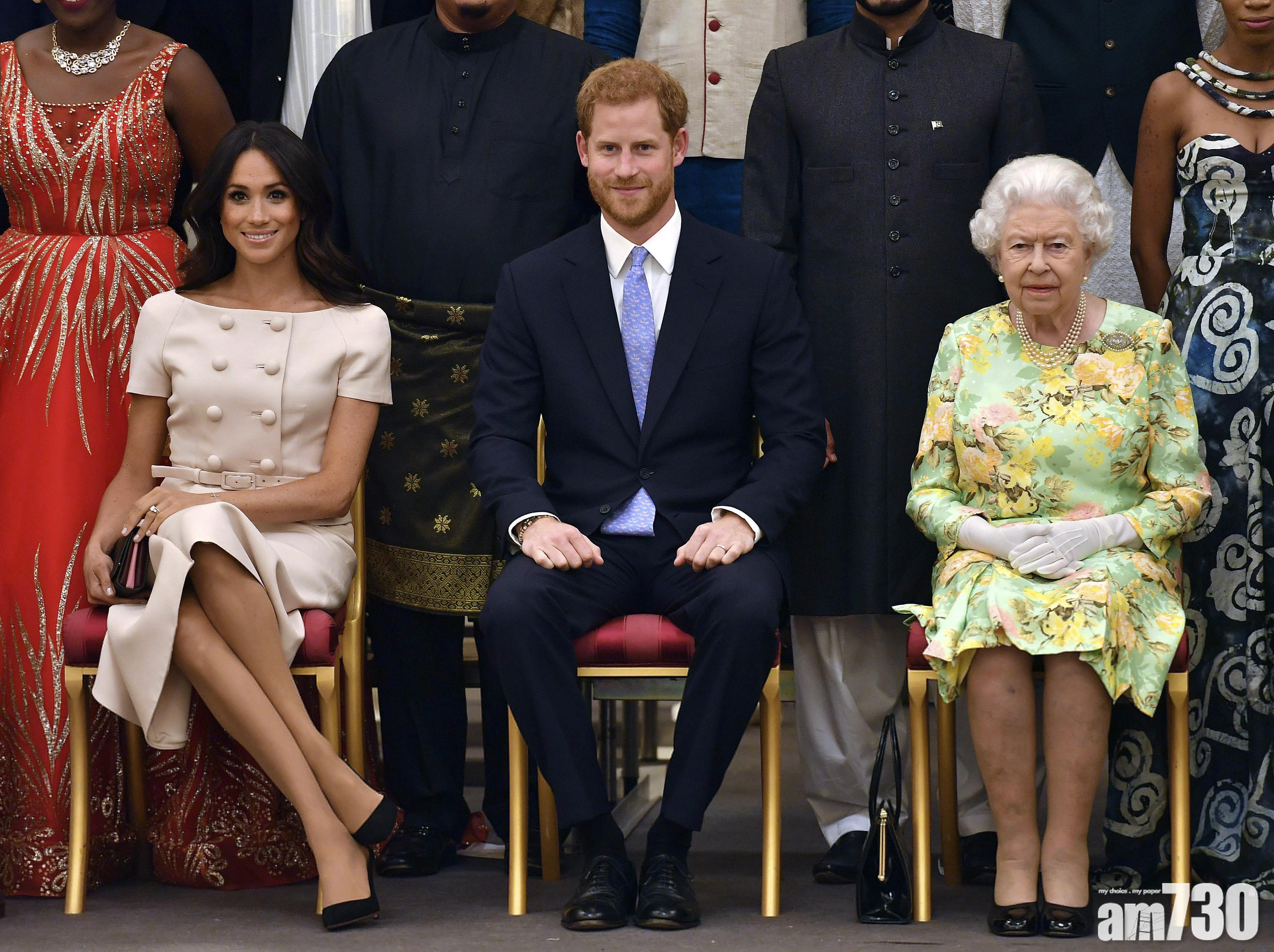 【禮儀嘅嘢】梅根公開場合咁樣坐 被指對英女王不敬