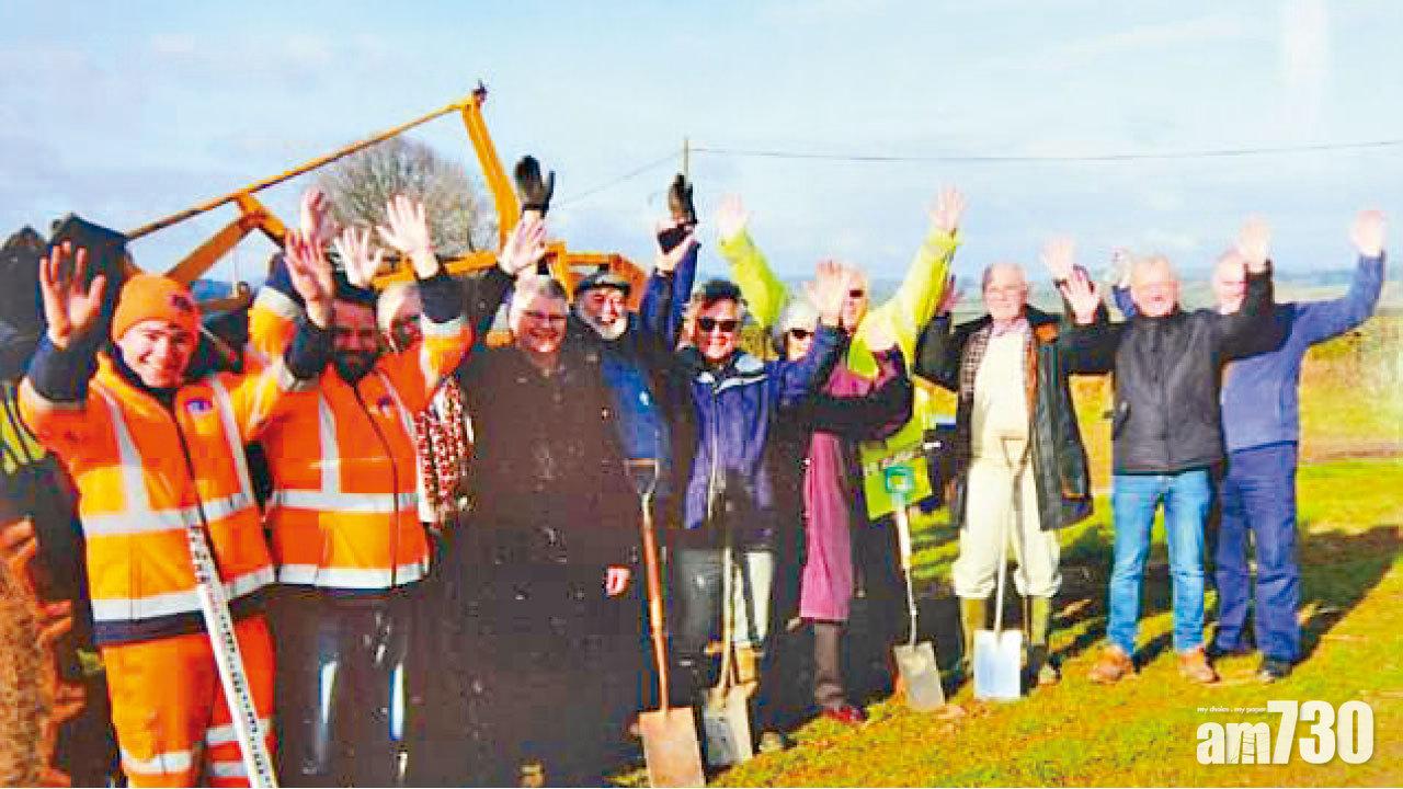 自掘11公里壕裝高速寬頻