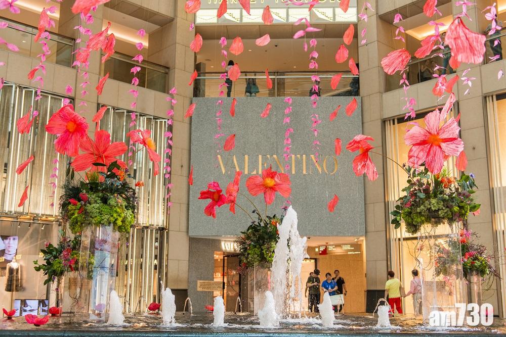 【美之裝置】置地廣場賞法國花卉藝術裝置