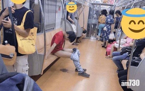 【唔係中國人】有樂町線列車廂有日本人「便便」