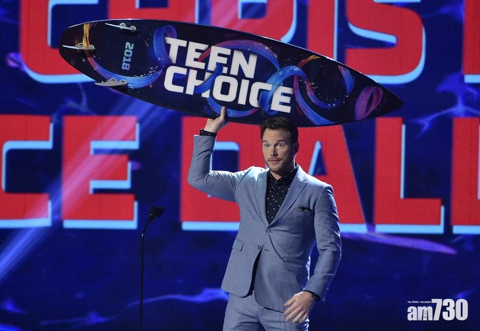 【Teen Choice頒獎禮】「星爵」基斯柏特奪最佳男主角