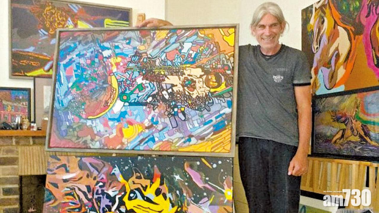 中風變畫家  人生更美好