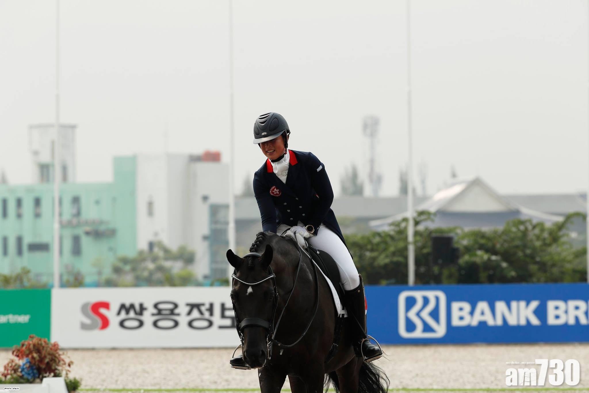 【雅加達亞運】蕭頴瑩盛裝舞步為港摘下第一金