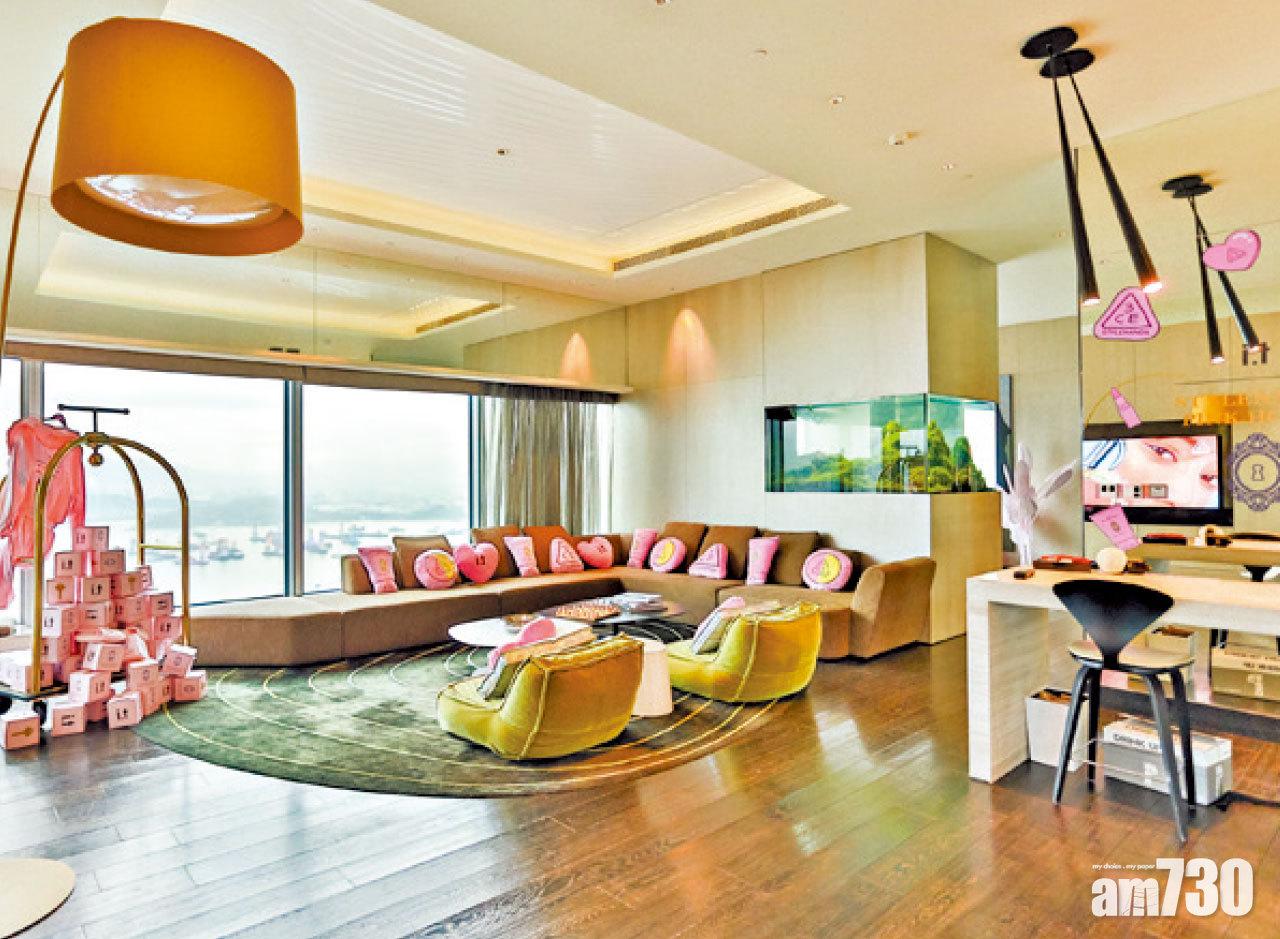 3CE X W酒店  夢幻粉紅套房