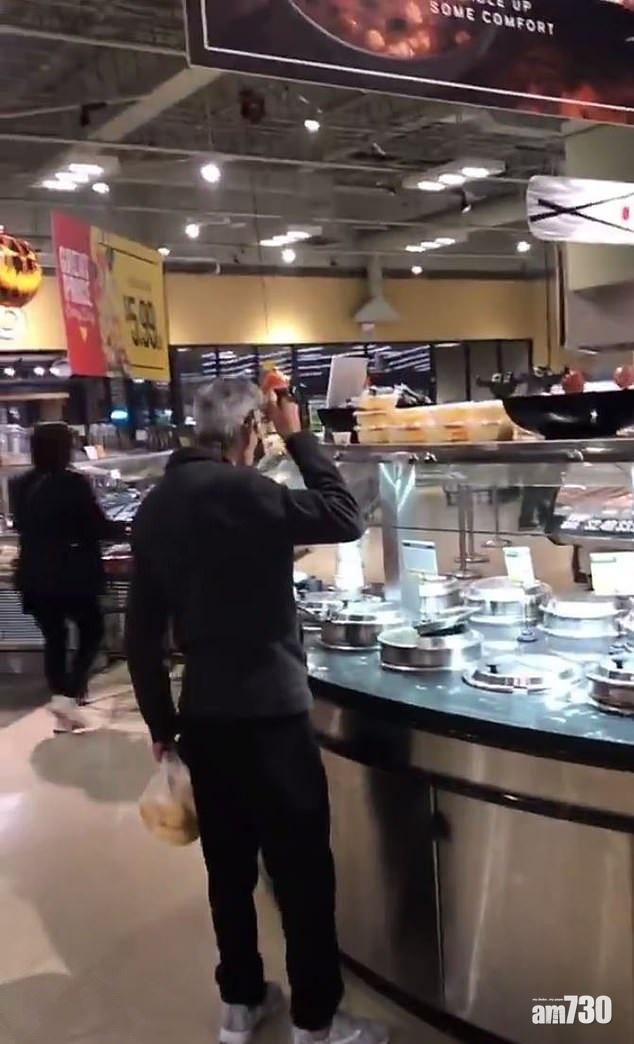 【噁心】沙律吧直接喝湯 男子飲完放勺子回鍋裡 (有片)