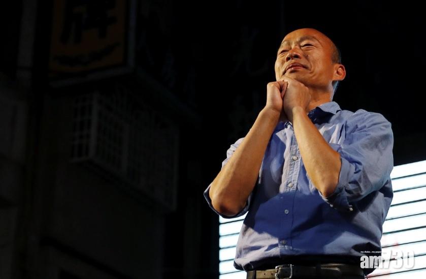 【台灣選戰】韓國瑜呼籲支持者不分藍綠