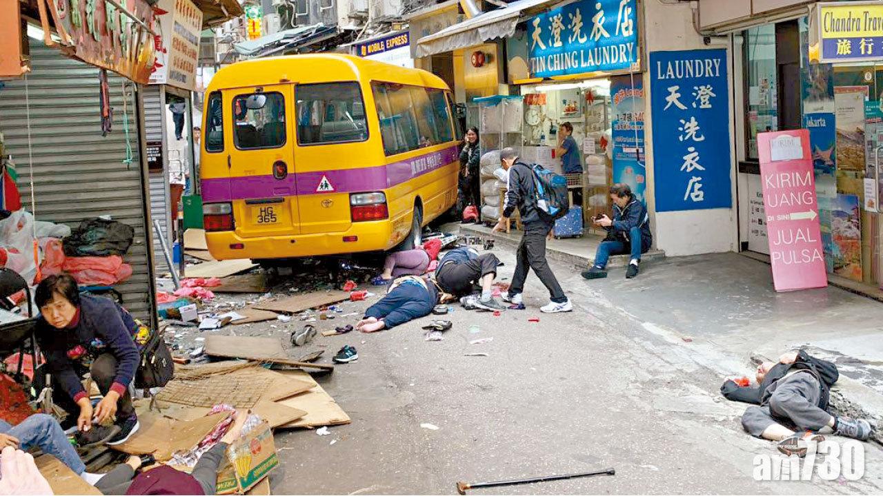 司機截校巴不成被輾 溜前猛撞4死