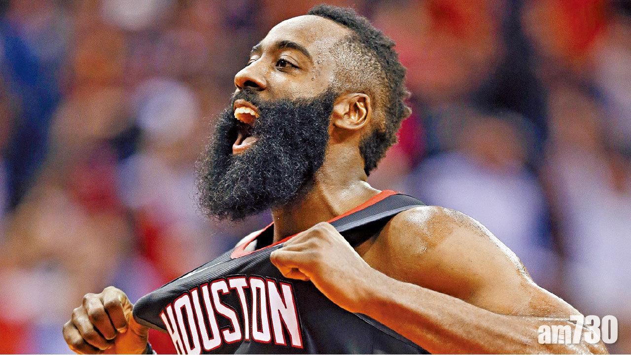 火箭挫爵士獲4連勝 大勇夏頓轟47分