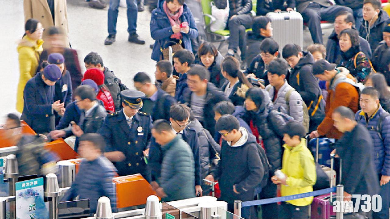 春運鐵路料載4.1億人次 長三角佔18%