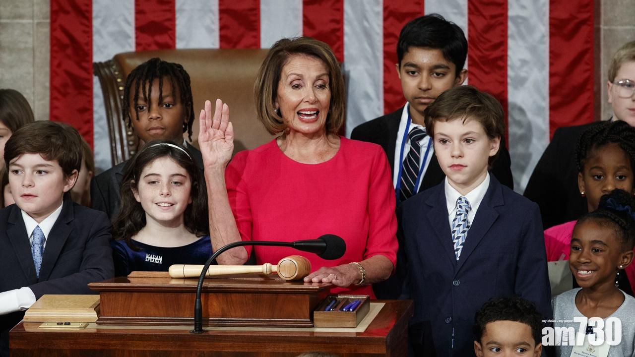 美國民主黨重掌眾院即通過撥款法案  尋求結束政府停擺 