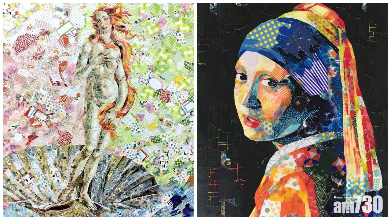 紙膠帶創作名畫