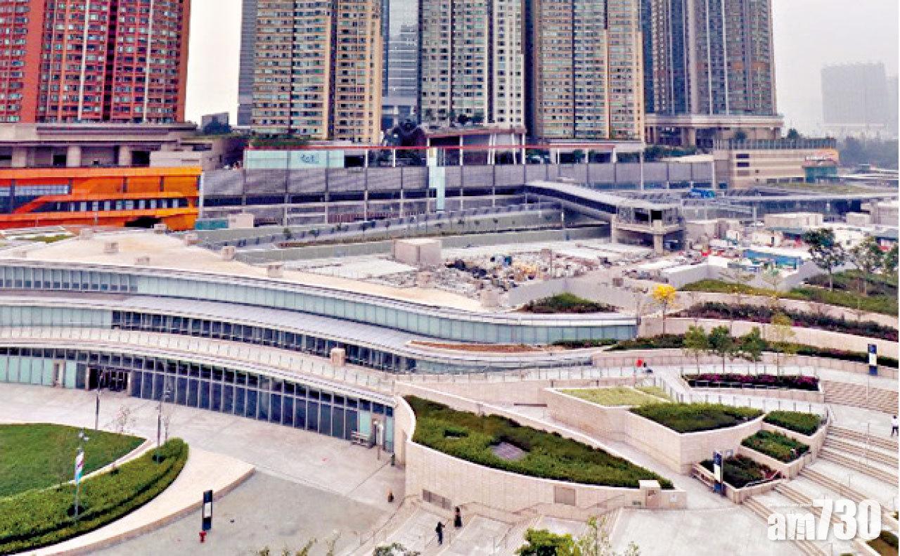 高鐵西九站上蓋商地項目 30萬平方米樓面值數百億