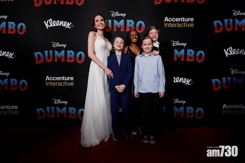 【唔關佢事】安祖蓮娜帶囡囡出席《小飛象》首映搶風頭