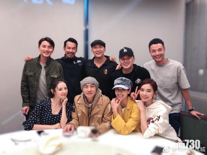 張衛健請客 3個老婆爭住坐大帥哥隔離