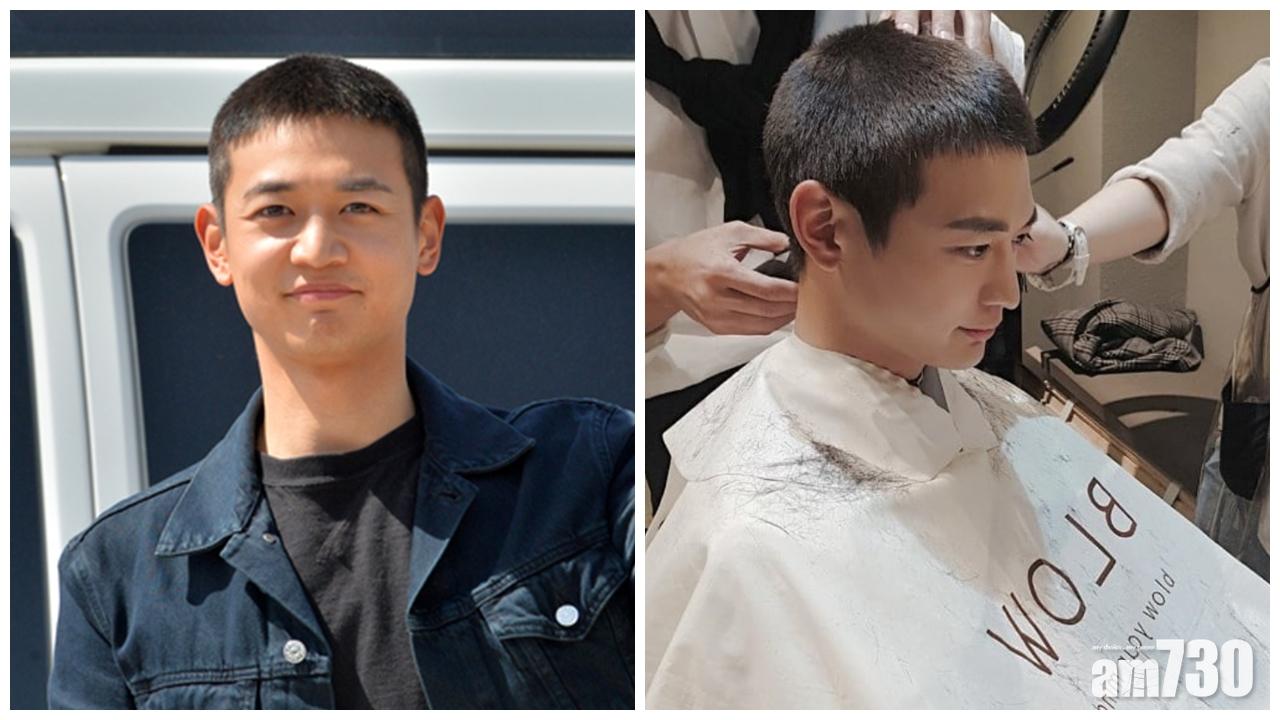 SHINee珉豪晒平頭裝 現役入伍海軍陸戰隊