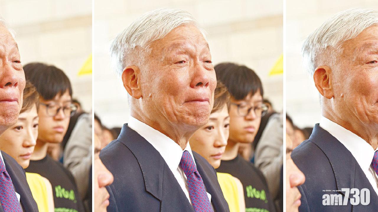 淚灑庭外 黃巾揮別 朱耀明：個心同佢哋一齊