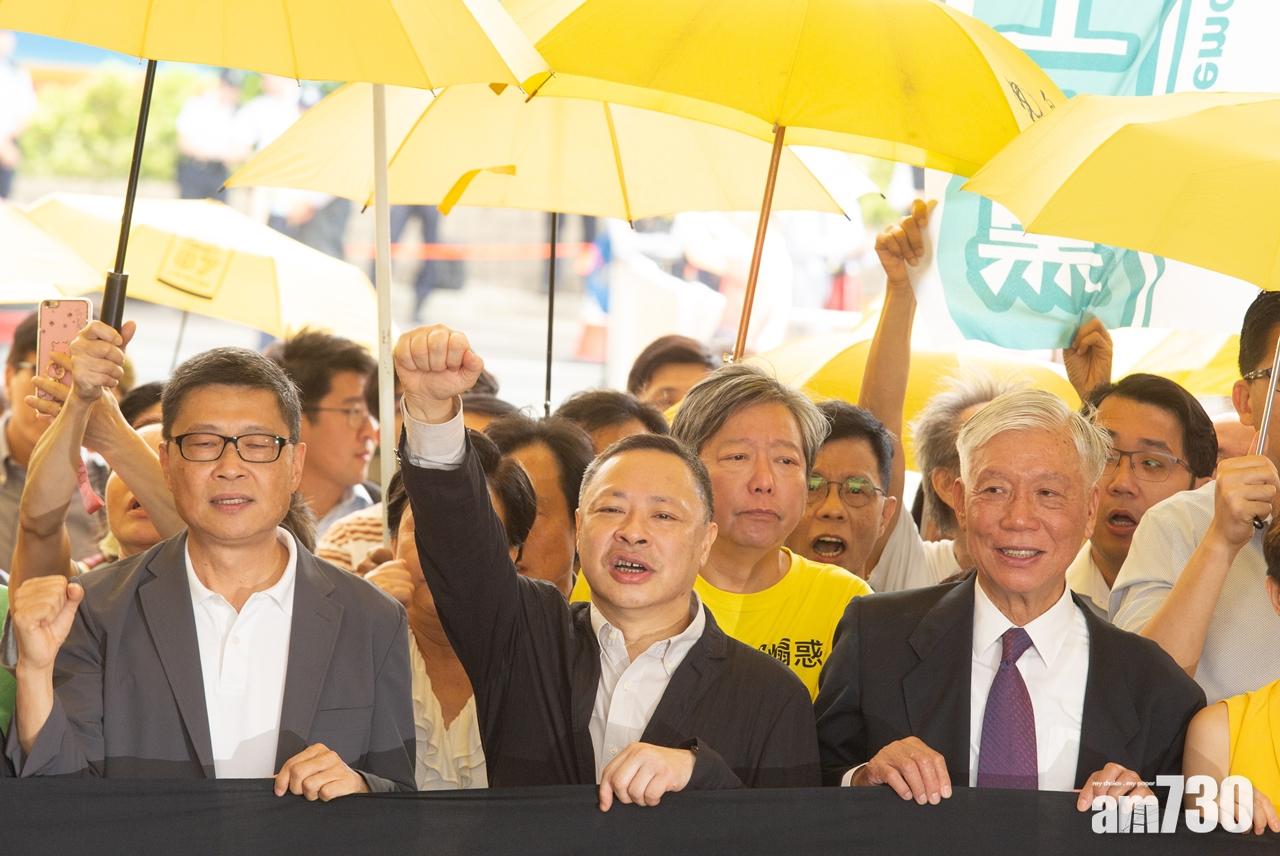 【佔中九子案】戴耀廷陳健民就控罪及判刑提上訴　朱耀明就控罪上訴