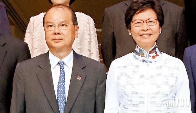 【港大民調】林鄭月娥 張建宗評分創新低