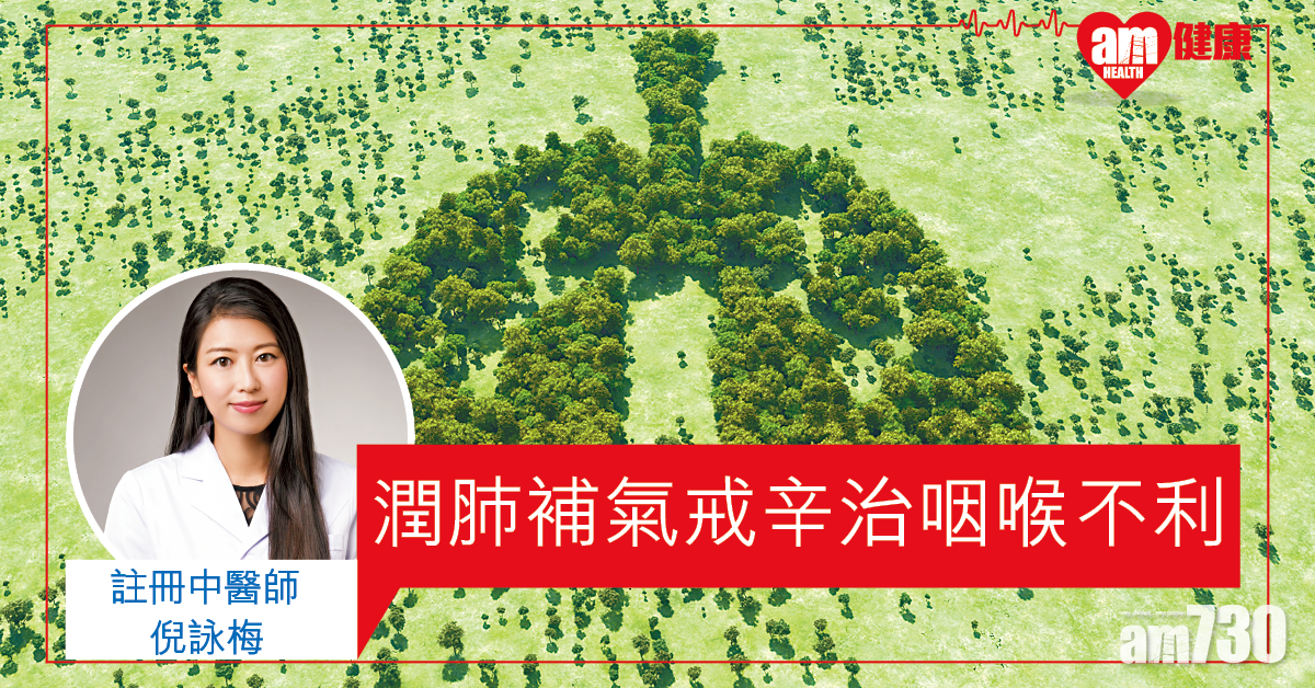 潤肺補氣 減咽喉不利